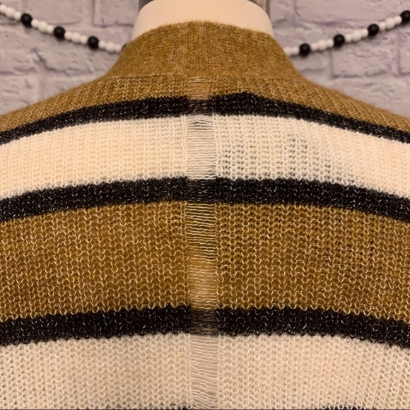 NWT n:Philanthropy Tiny Cardigan in Meerkat Stripe - Picture 6 of 12